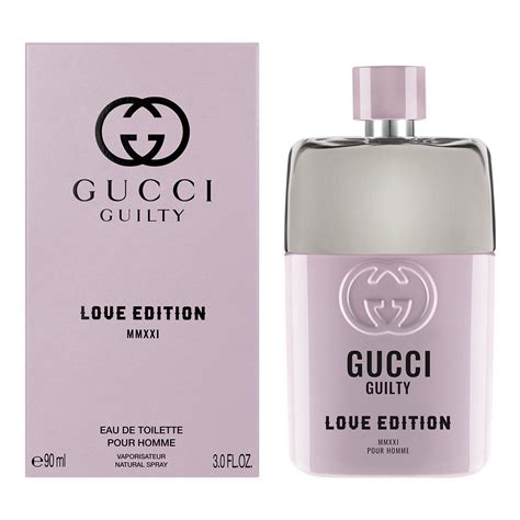 gucci love edition pour homme|gucci perfume guilty love.